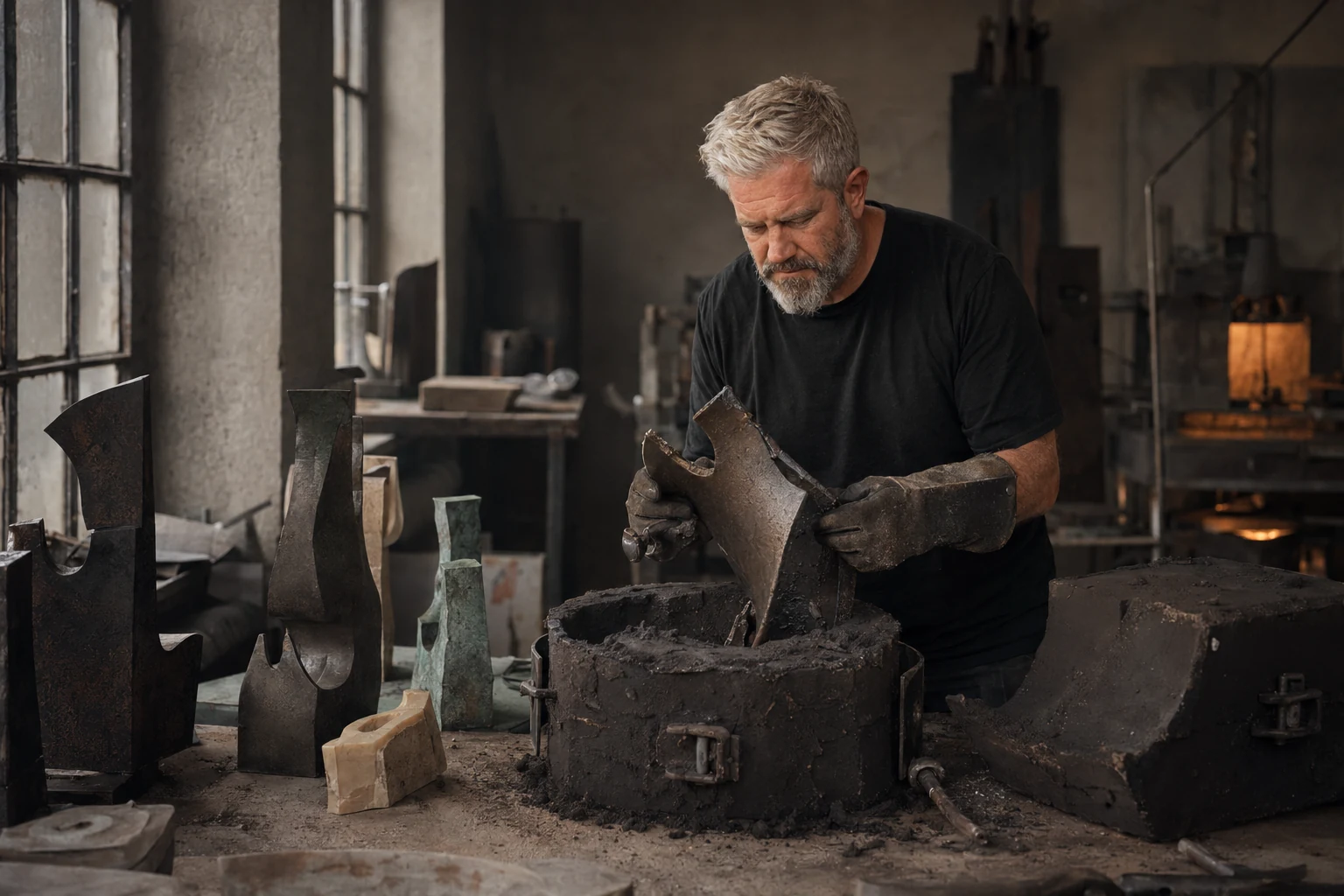 Bronze — Form, Hitze und Patina